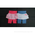 Bule, Red Babies / Girls Skirt Cotton, Single Jersey Boutique Childrens Clothing